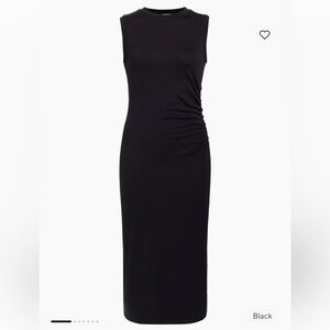 Vince Stretch Jersey Sleeveless midi-dress